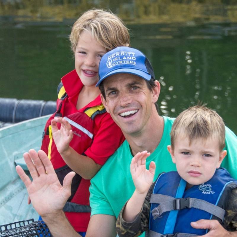 Farmer of Merritt Island Oysters 
