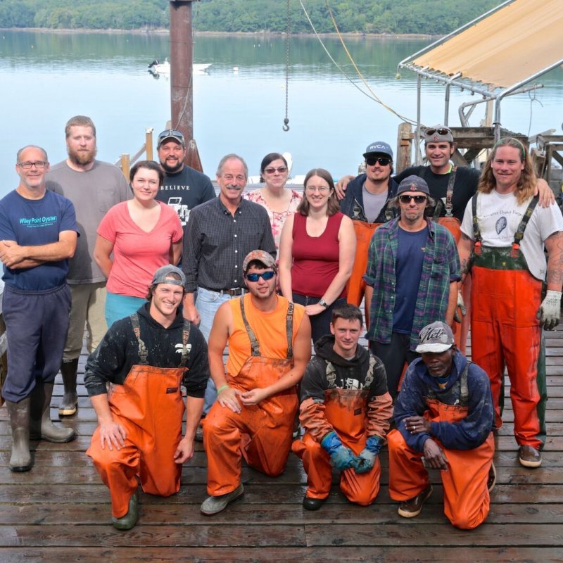 Farmer of Moondancer Oysters 