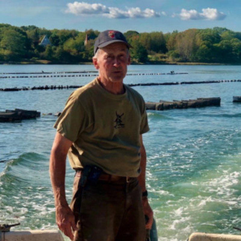 Farmer of Weskeag River Oysters 