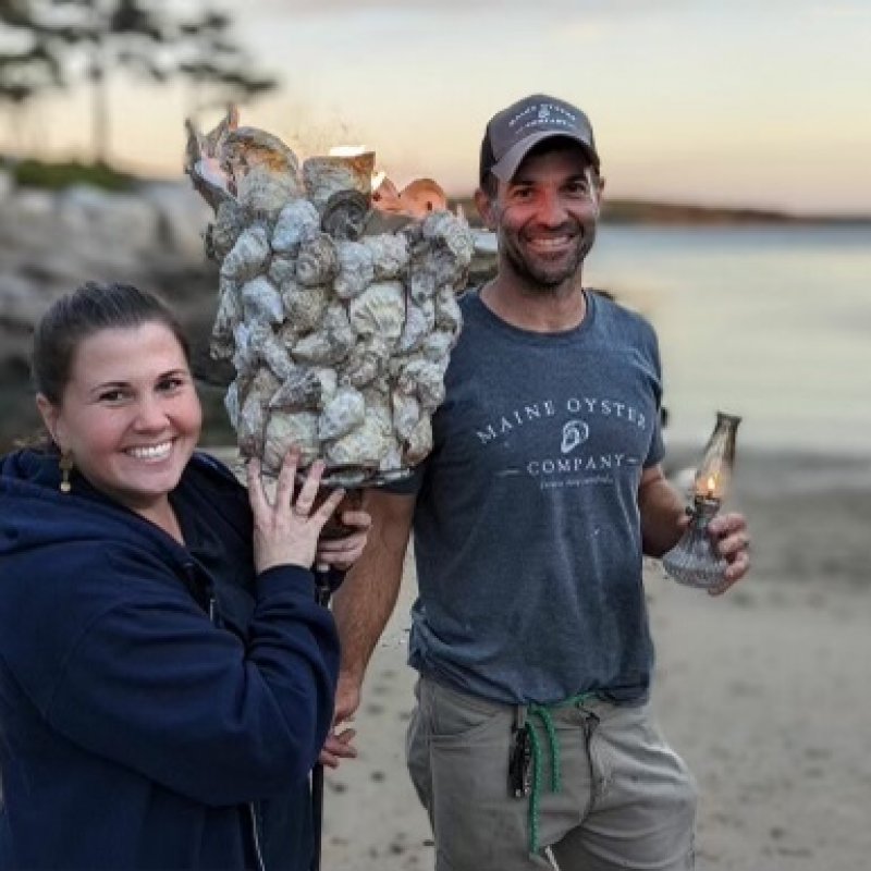 Eros & Cape Small at the torch lighting!