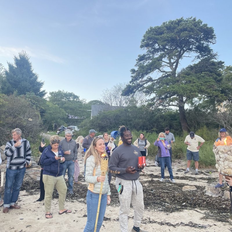 The Torch Lighting Ceremony!