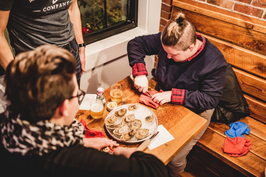 Oyster Shucking Class